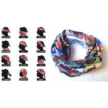 Custom Tough Buff Headwear Neckwarmer Headband Face Tube